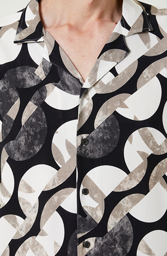 Vizon Apaş Yaka Gömlek