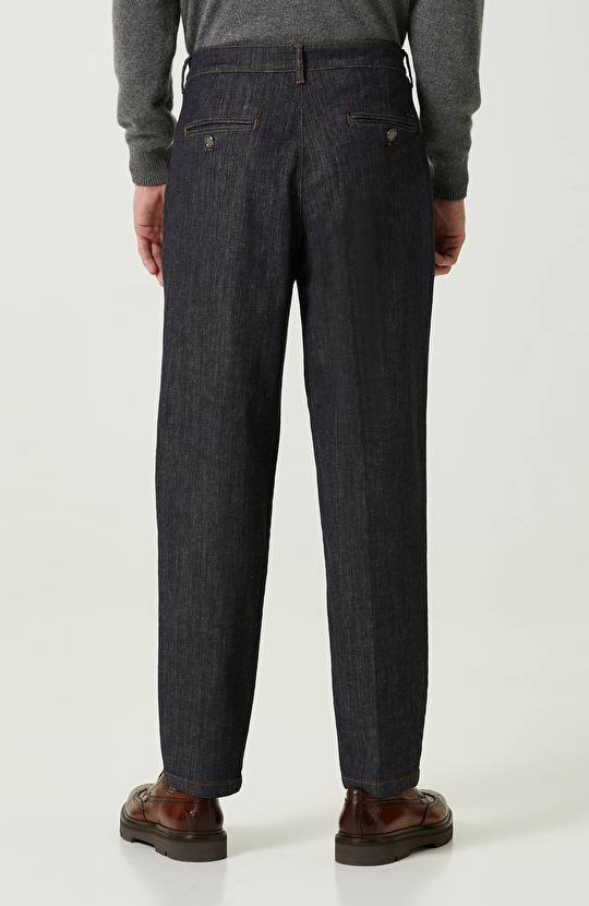 Lacivert Casual Pantolon