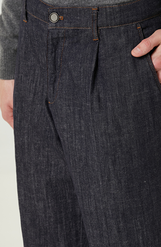 Lacivert Casual Pantolon