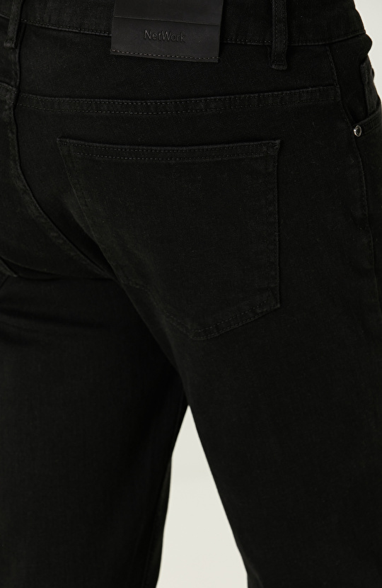 Siyah Denim Pantolon