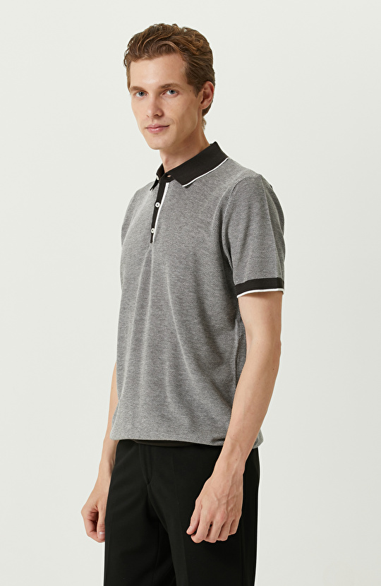 Haki Polo Yaka Kazak