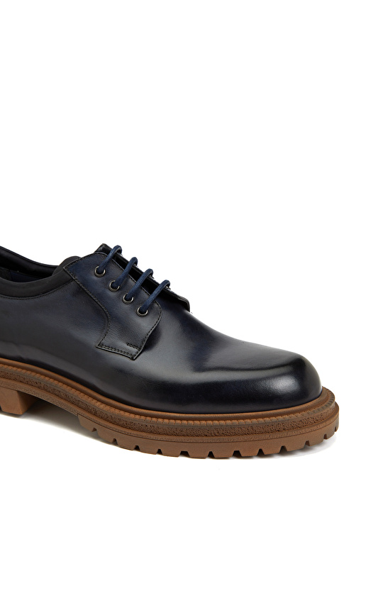 Lacivert Erkek Deri Ayakkabı