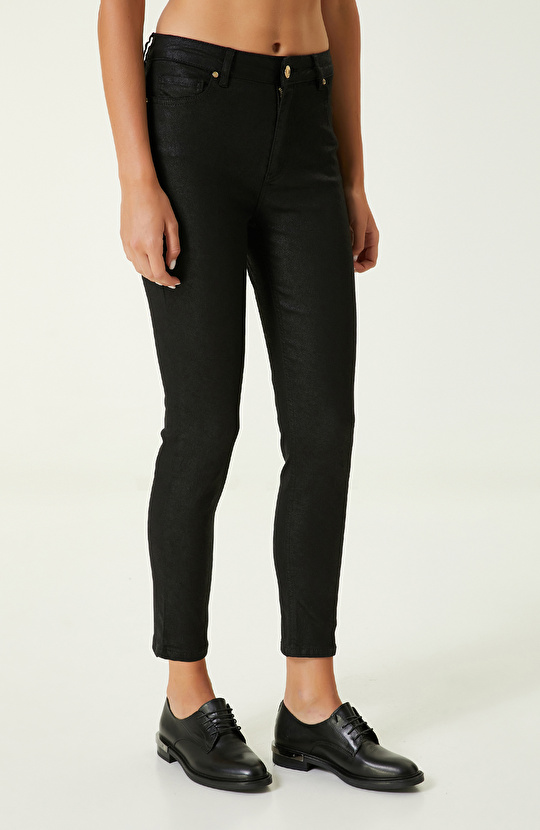 Siyah Casual Pantolon