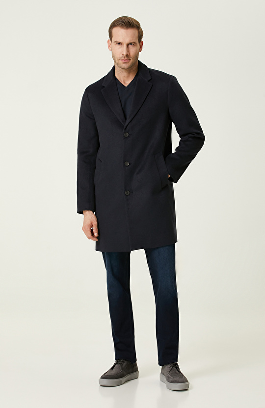 Lacivert Palto
