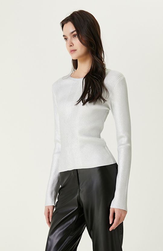 Gümüş Rengi Kazak