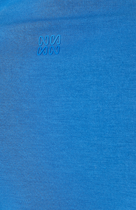 İndigo Dik Yaka Sweatshirt