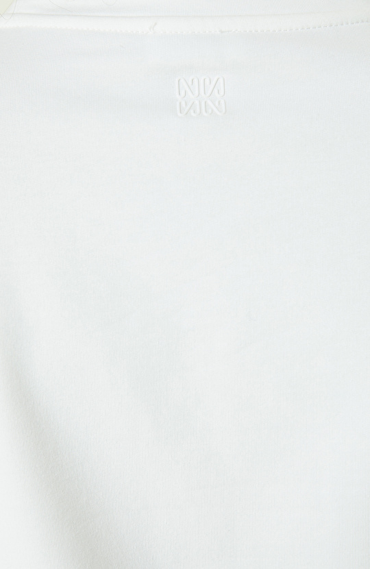 Ekru Payet İşlemeli Sweatshirt