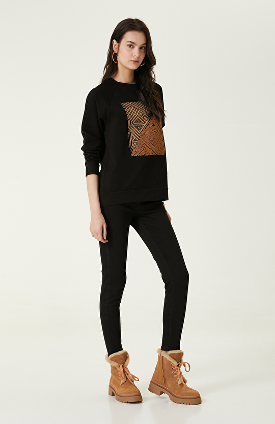 Siyah Sweatshirt