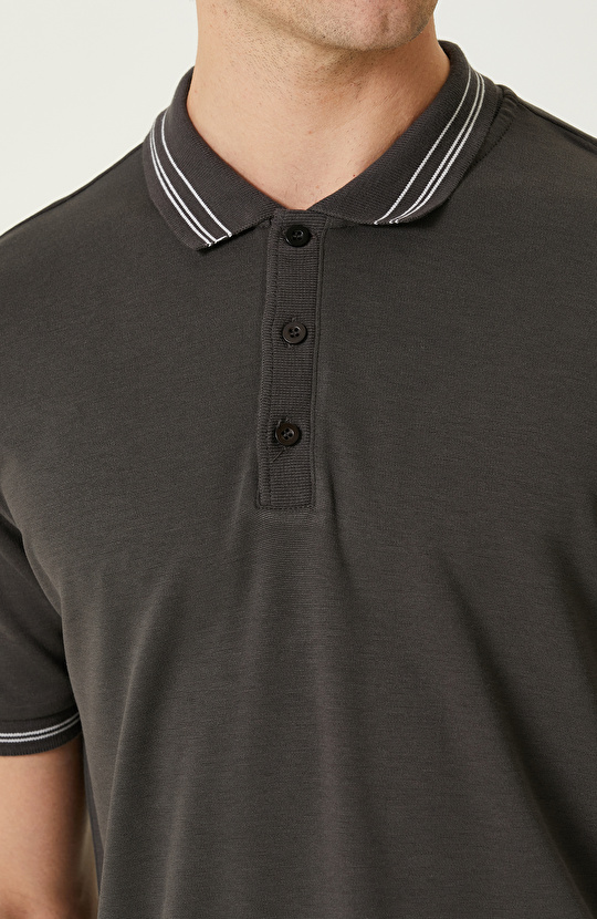 Haki Polo Yaka T-shirt