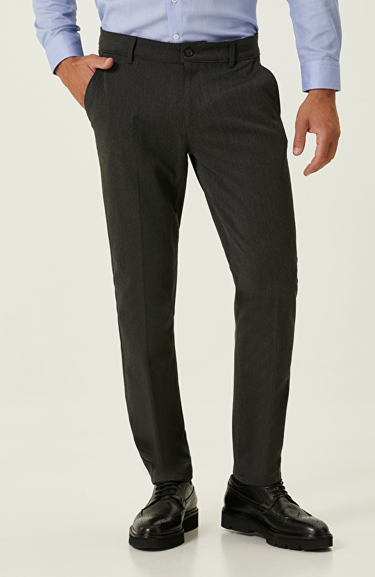 Antrasit Dokuma Pantolon