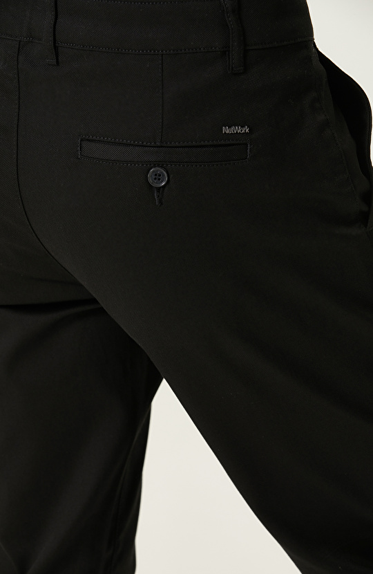 Siyah Chino Pantolon