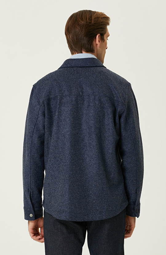 Indigo Dış Gömlek