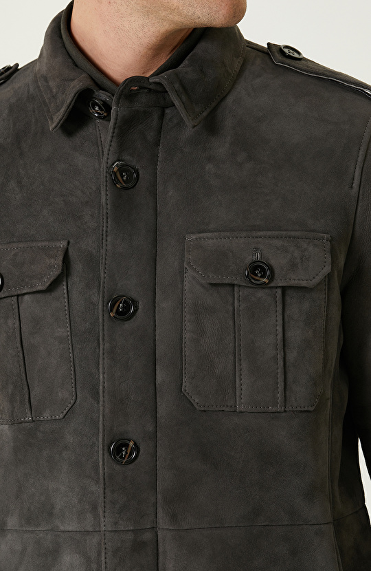 Mink Leather Coat
