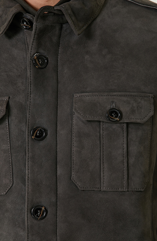 Mink Leather Coat