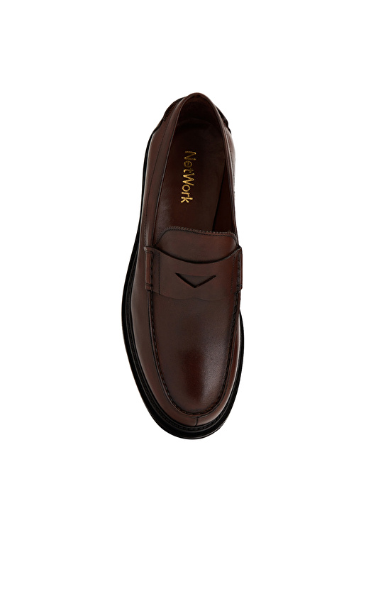 Taba Erkek Deri Loafer