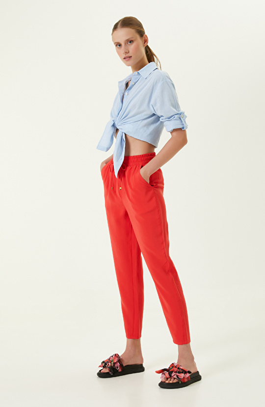 Nar Çiçeği Jogger Pantolon