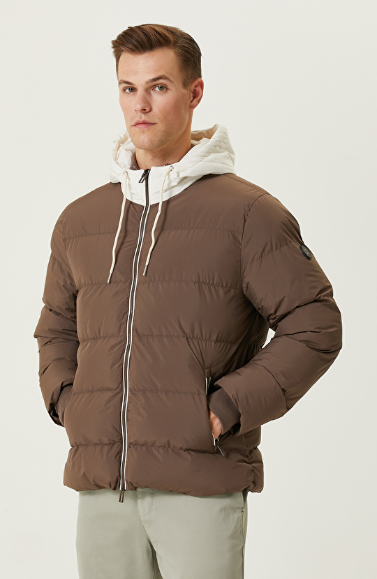 Vizon Kapüşonlu Mont