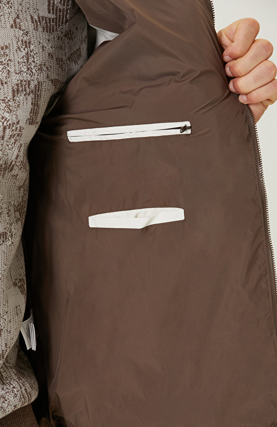 Vizon Kapüşonlu Mont