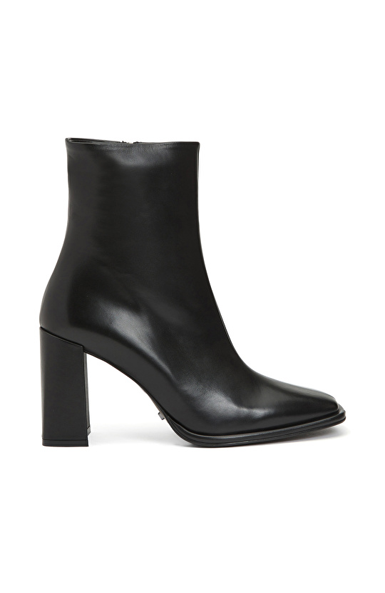 Siyah Kadın Deri Bot