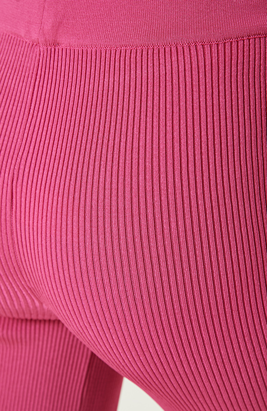 Fuşya Triko Pantolon