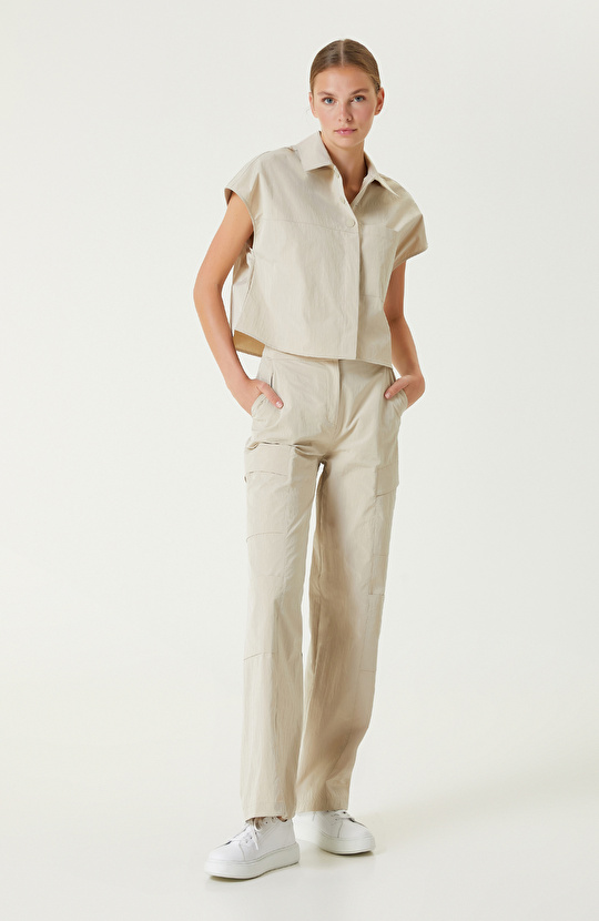 N-Tech Bej Pantolon N-Tech Bej Pantolon