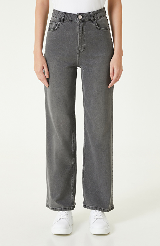 Antrasit Denim Pantolon