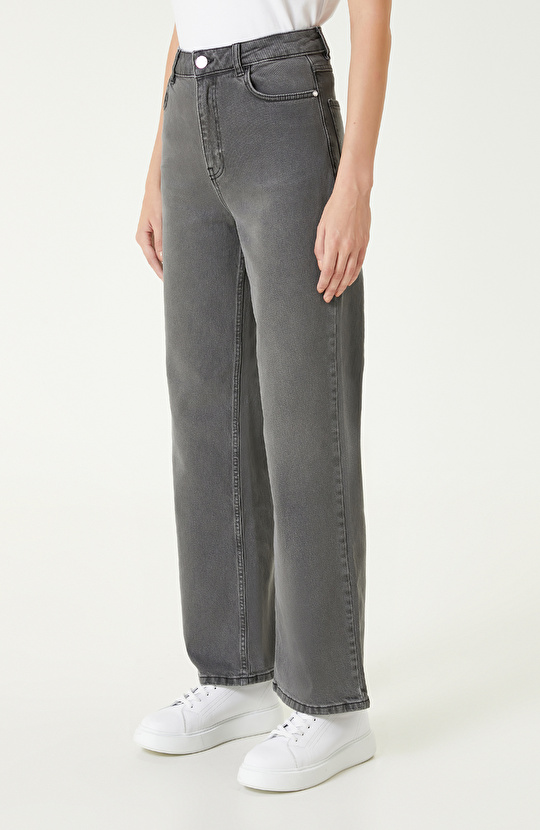 Antrasit Denim Pantolon