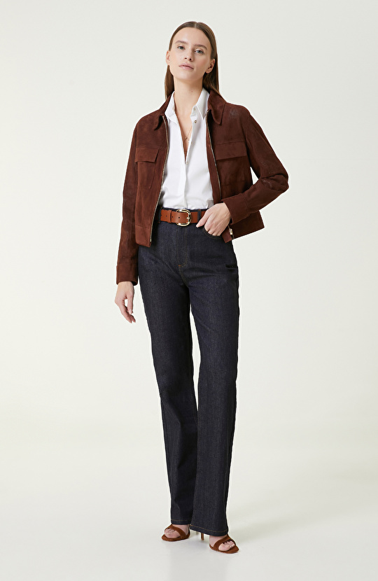  İndigo Denim Pantolon