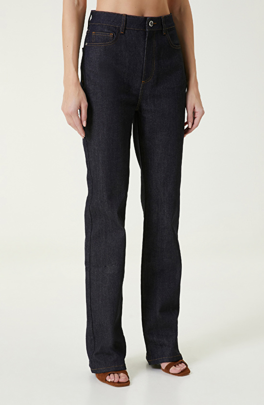  İndigo Denim Pantolon