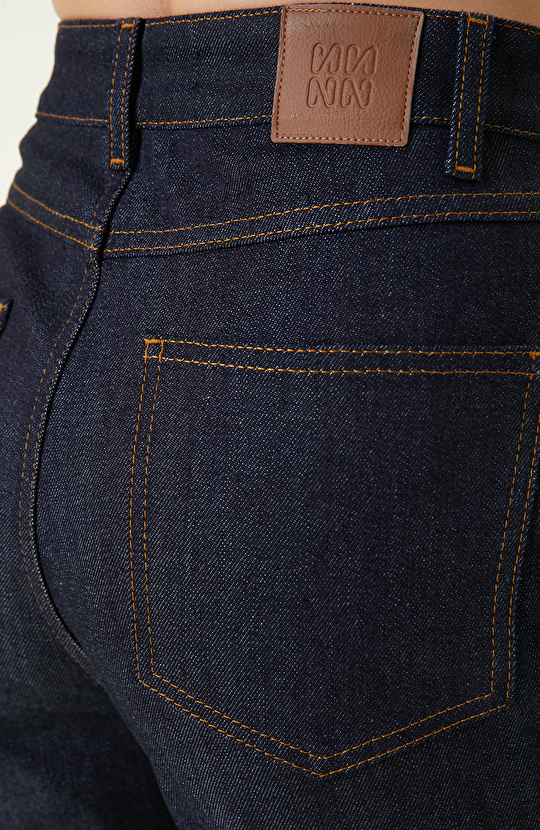  İndigo Denim Pantolon