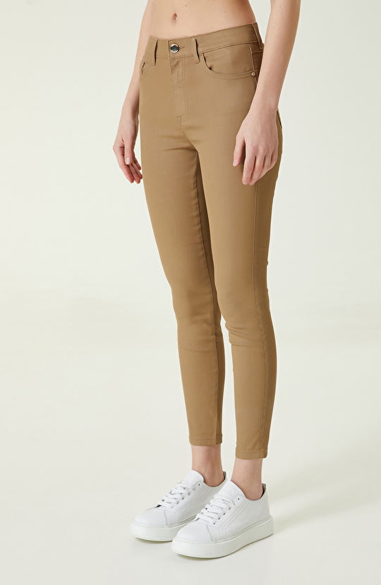  Camel Denim Pantolon