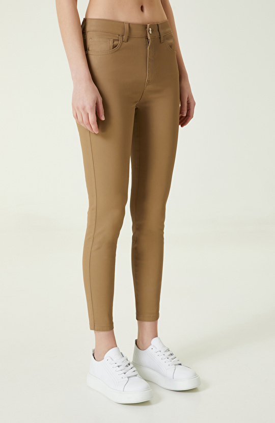 Camel Denim Pantolon