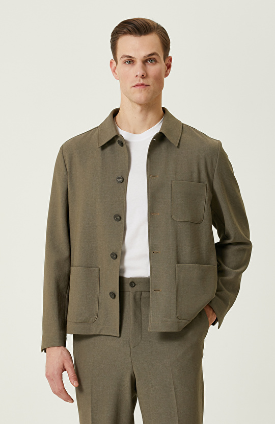 Haki Erkek Ceket
