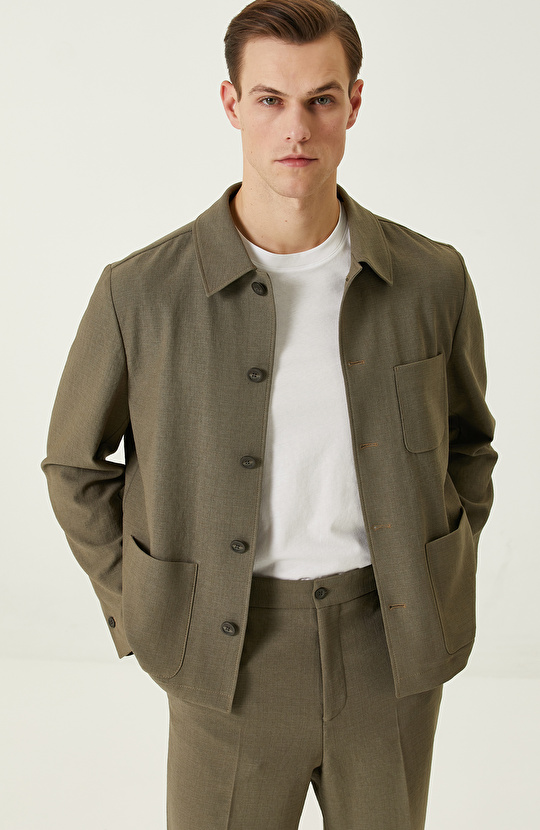 Haki Erkek Ceket