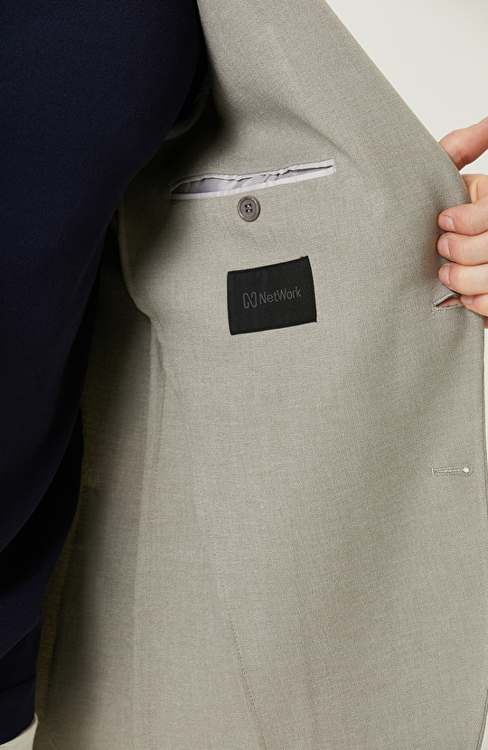 Açık Haki Erkek Ceket