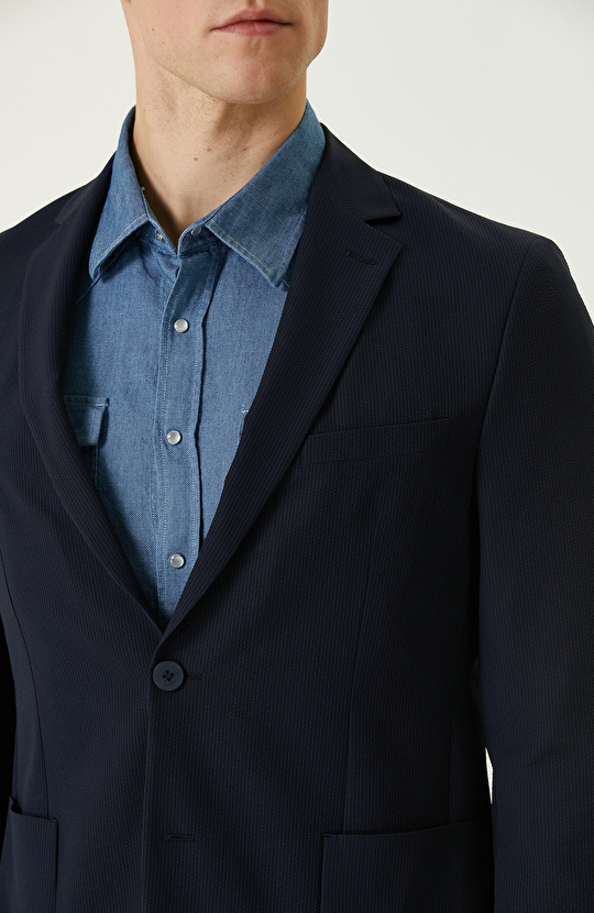 N-Tech Lacivert N-Tech Ceket