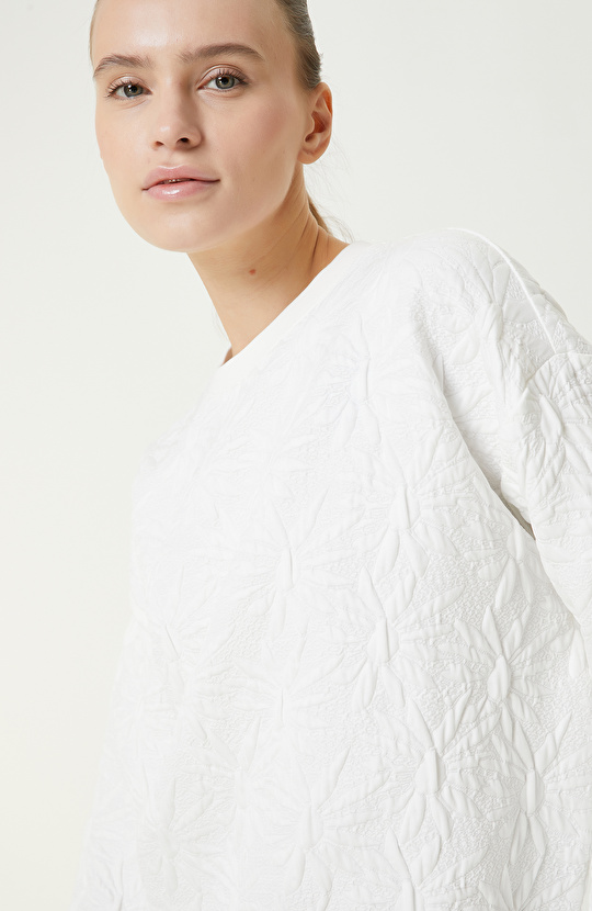 Beyaz Sweatshirt