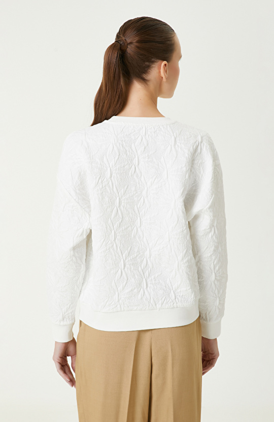 Beyaz Sweatshirt