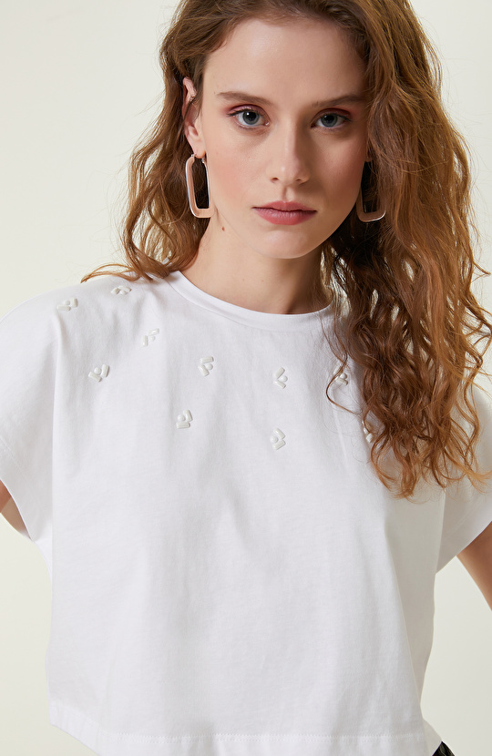 Kırıkbeyaz T-Shirt