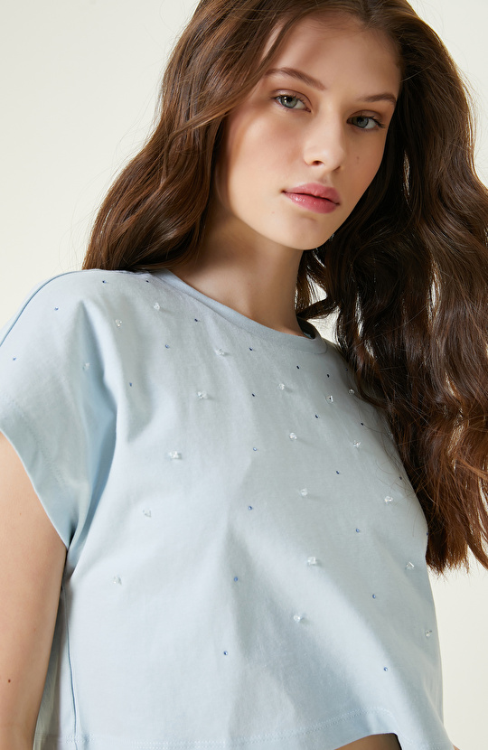 Açık Mavi T-Shirt