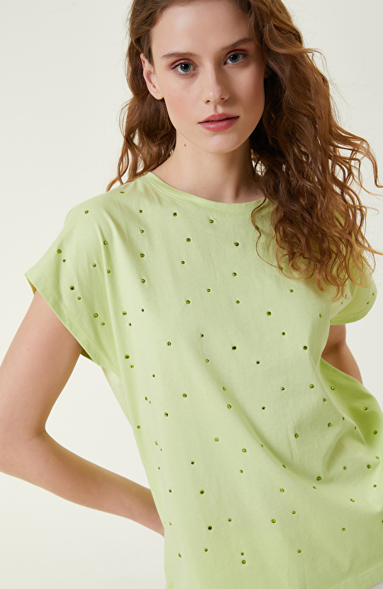  Fıstık Yeşili T-Shirt