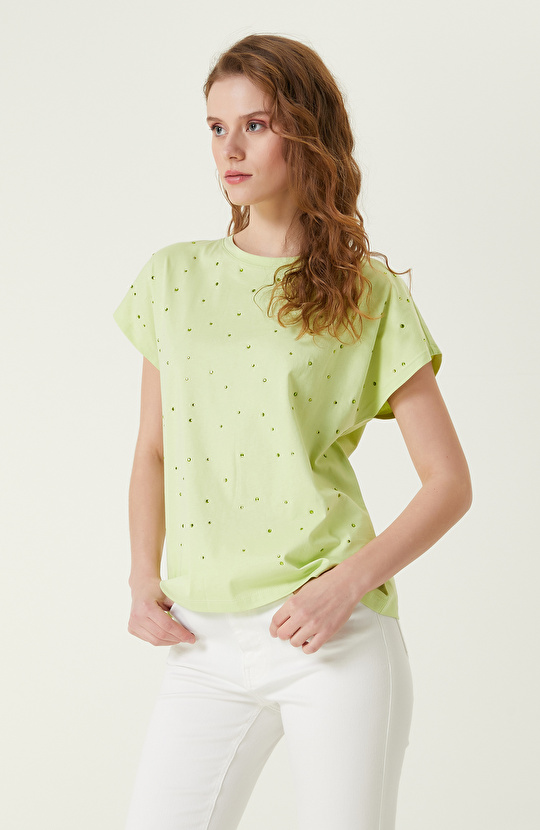  Fıstık Yeşili T-Shirt