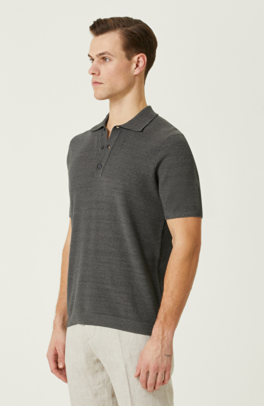 Siyah Antrasit Triko