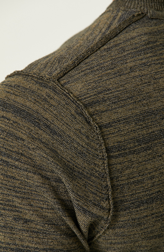 Haki Lacivert  Erkek Kazak