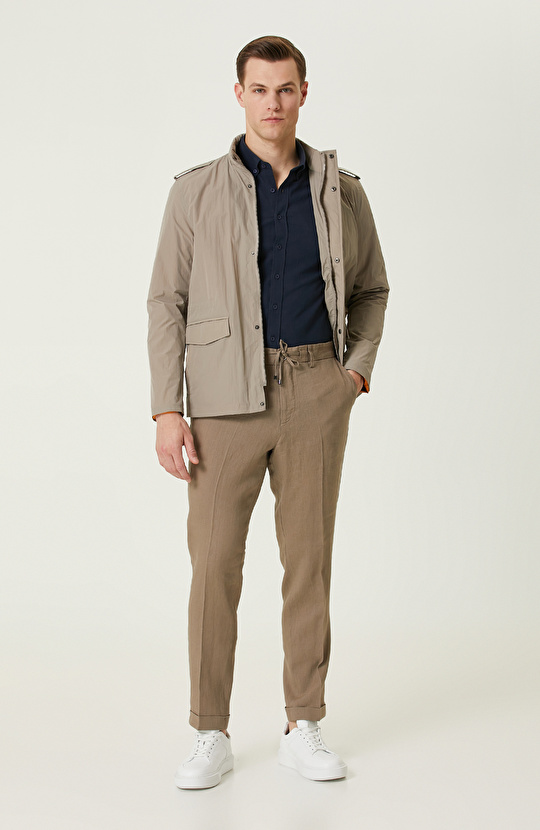 Vizon Keten Pantolon