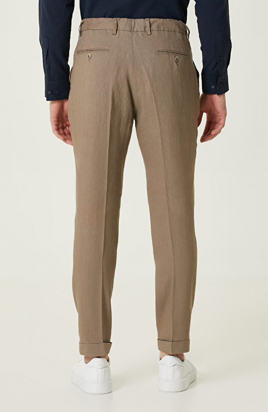 Vizon Keten Pantolon