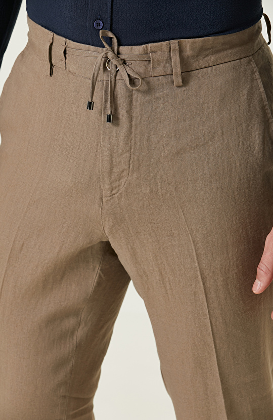 Vizon Keten Pantolon