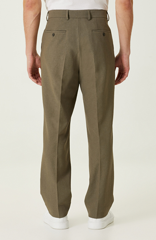 Haki Armürlü Pantolon