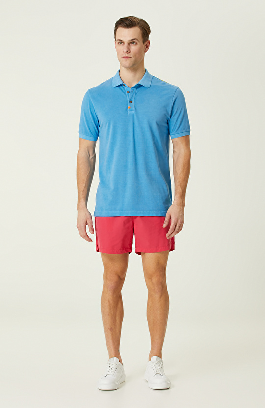 Turkuaz Polo Yaka T-Shirt