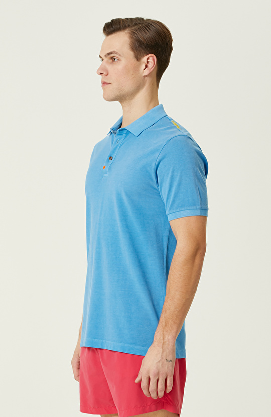 Turkuaz Polo Yaka T-Shirt